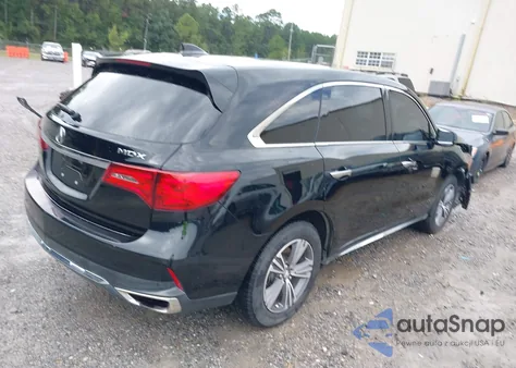 2019 Acura Mdx Standard z USA, uszkodzony, nr VIN 5J8YD3H30KL002518